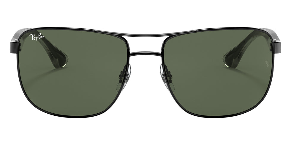 Ray-Ban RB3533 002/71 57 - Black / Green #id:rb353300271_s:102100