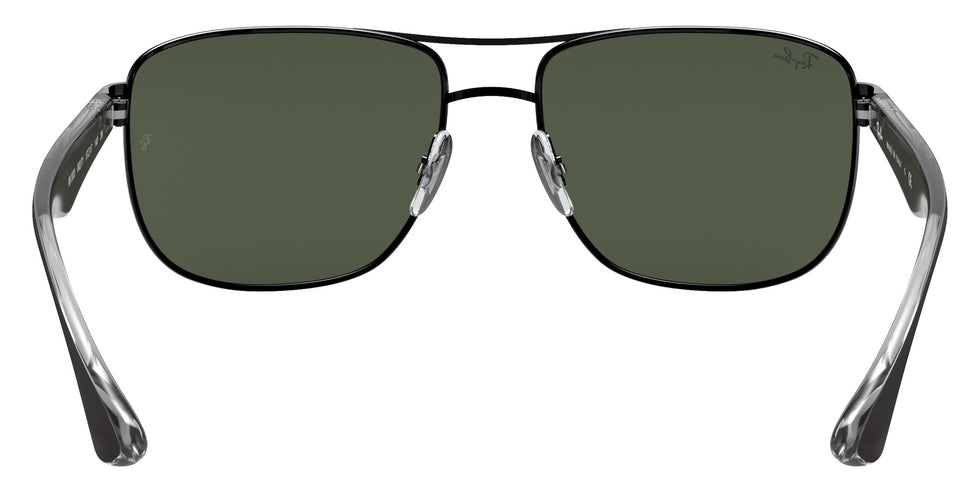 Ray-Ban RB3533 002/71 57 - Black / Green #id:rb353300271_s:102115