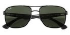 Ray-Ban RB3533 002/71 57 - Black / Green #id:rb353300271_s:102125