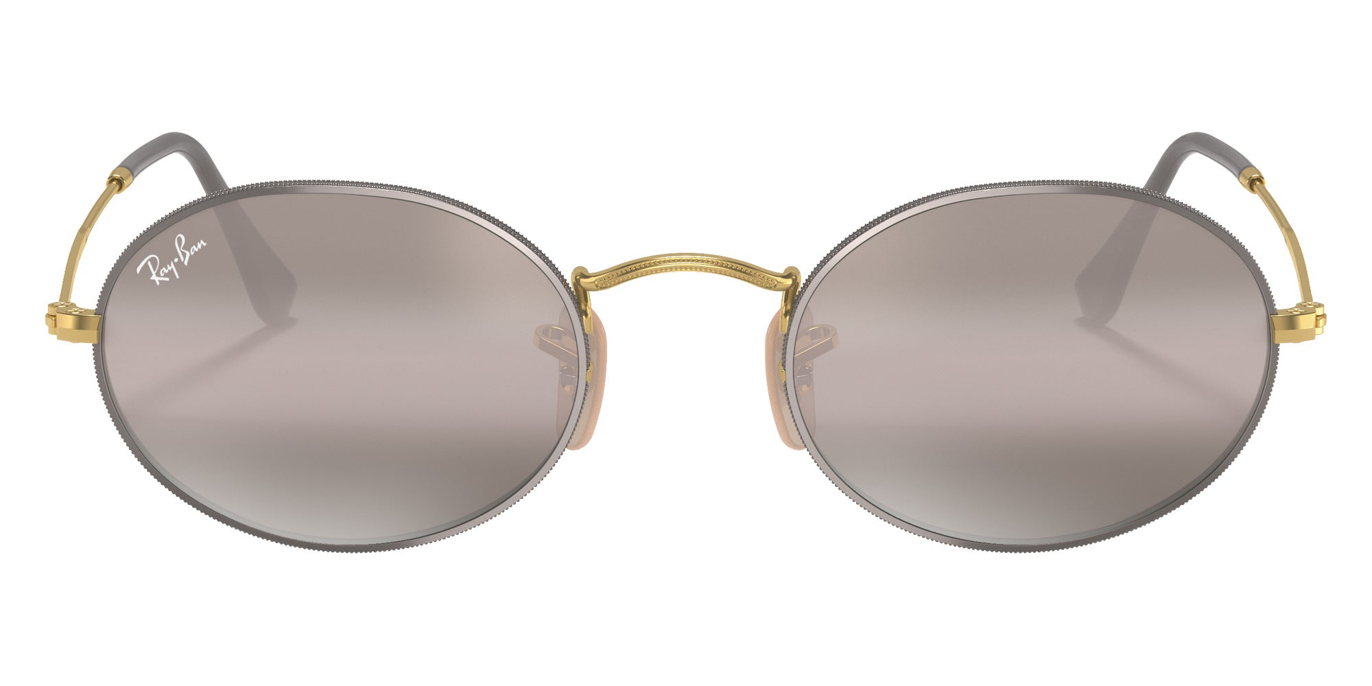 Ray-Ban RB3547 Oval Metal 9154AH 51 - Gray #id:rb35479154ah_s:100100