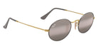 Ray-Ban RB3547 Oval Metal 9154AH 51 - Gray #id:rb35479154ah_s:100120