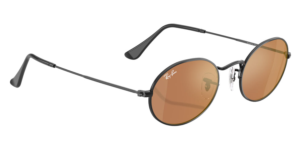 Ray-Ban RB3547N Oval Flat Lenses 002/40 51 - Black #id:rb3547n00240_s:102120