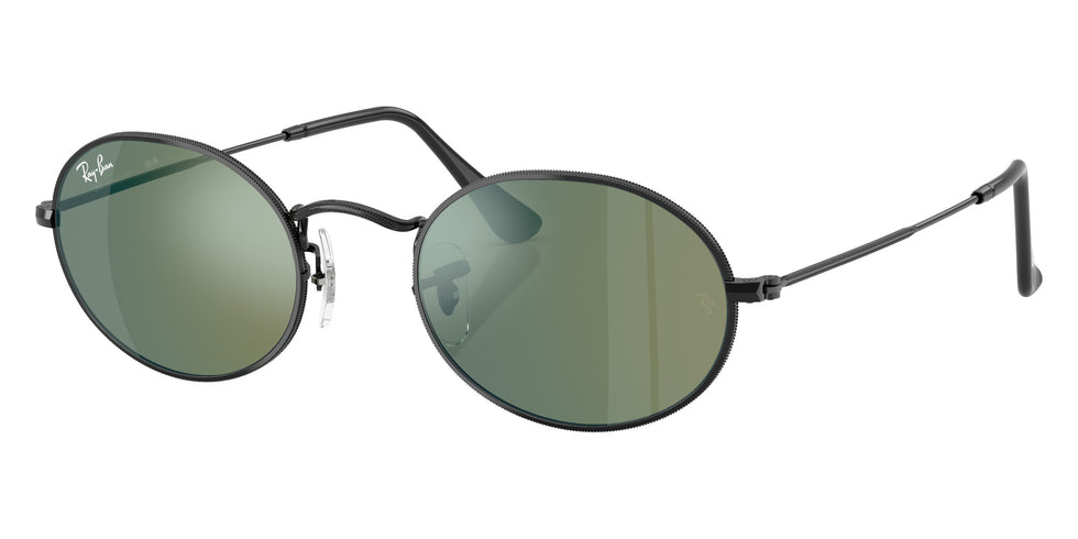 Ray-Ban RB3547N Oval Flat Lenses 002/68 51 - Black #id:rb3547n00268_s:104105