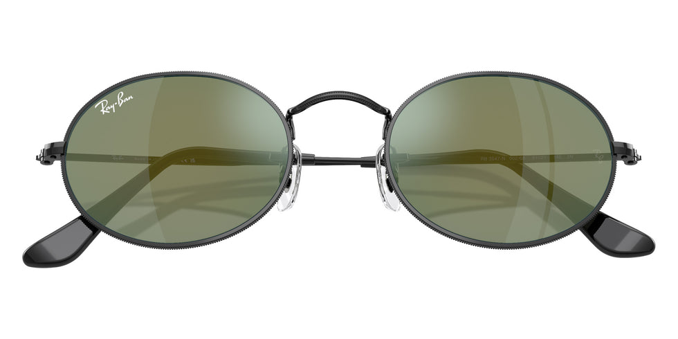Ray-Ban RB3547N Oval Flat Lenses 002/68 51 - Black #id:rb3547n00268_s:104125