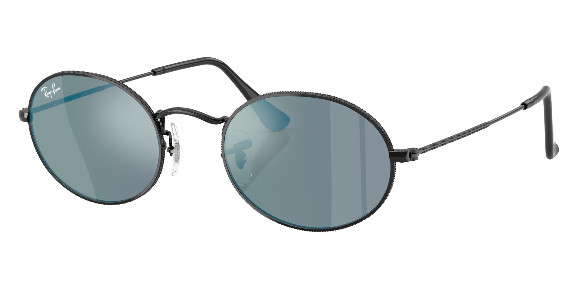Ray-Ban RB3547N Oval Flat Lenses 002/8O 51 - Black #id:rb3547n0028o_s:106105