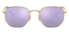 Ray-Ban RB3548N Hexagonal 001/8O 51 - Arista Gold #id:rb3548n0018o_s:100100