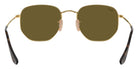 Ray-Ban RB3548N Hexagonal 001/9O 51 - Arista Gold / Light Blue Flash Mirrored #id:rb3548n0019o_s:100115