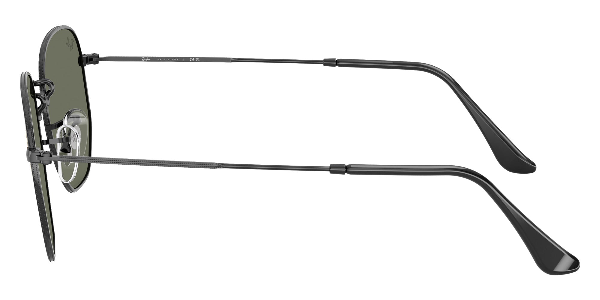 Ray-Ban RB3548N Hexagonal Flat Lenses 002/39 51 - Black #id:rb3548n00239_s:100110