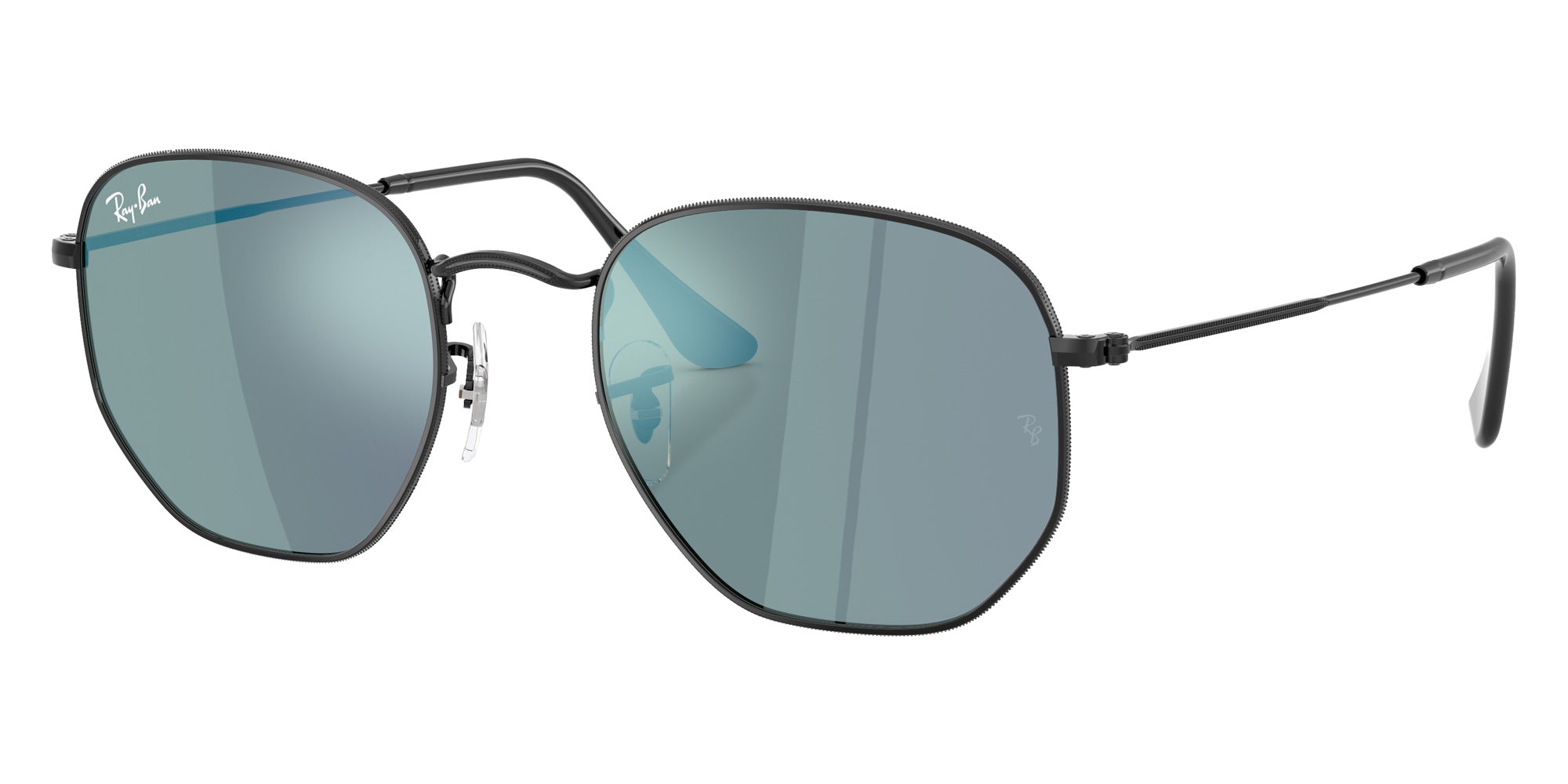 Ray-Ban RB3548N Hexagonal Flat Lenses 002/8O 51 - Black #id:rb3548n0028o_s:108105
