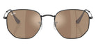 Ray-Ban RB3548N Hexagonal Flat Lenses 002/93 51 - Black #id:rb3548n00293_s:112100