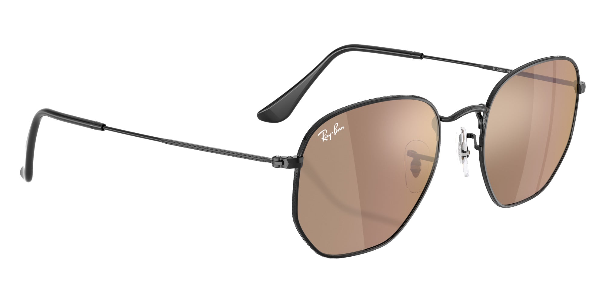 Ray-Ban RB3548N Hexagonal Flat Lenses 002/93 51 - Black #id:rb3548n00293_s:112120