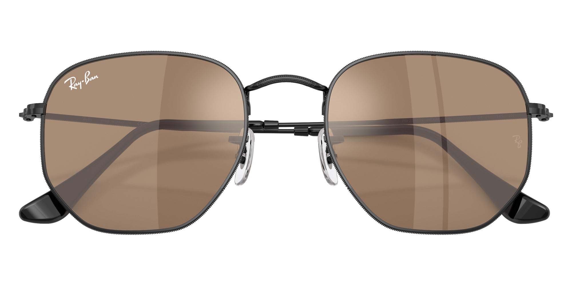 Ray-Ban RB3548N Hexagonal Flat Lenses 002/93 51 - Black #id:rb3548n00293_s:112125