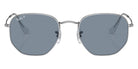 Ray-Ban RB3548N Hexagonal Flat Lenses 003/02 54 - Silver / Blue Polarized #id:rb3548n00302_s:102100