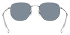 Ray-Ban RB3548N Hexagonal Flat Lenses 003/02 54 - Silver / Blue Polarized #id:rb3548n00302_s:102115