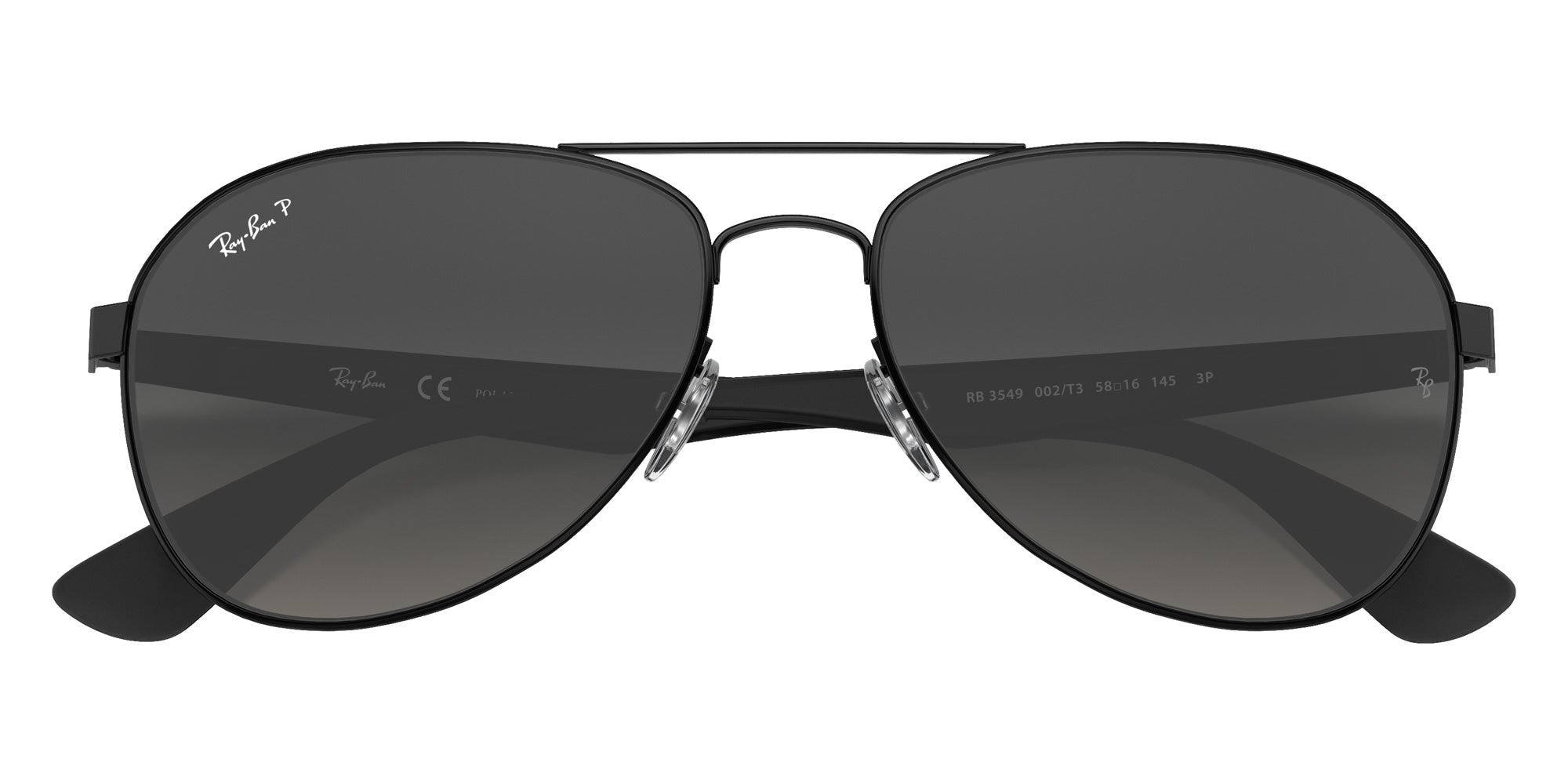 Ray-Ban RB3549 002/T3 61 - Black / Gray Polarized #id:rb3549002t3_s:100125