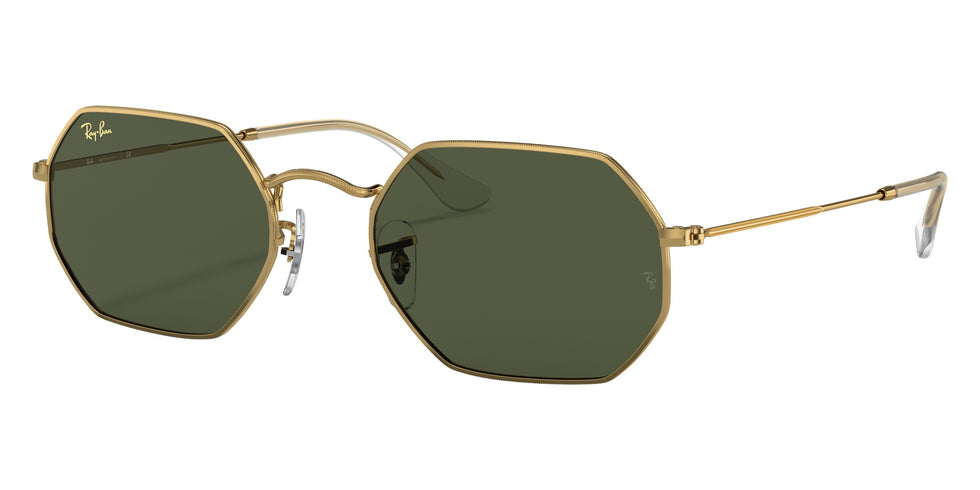 Ray-Ban RB3556 Octagonal Legend Gold 919631 53 - Gold / G-15 Green #id:rb3556919631_s:100105