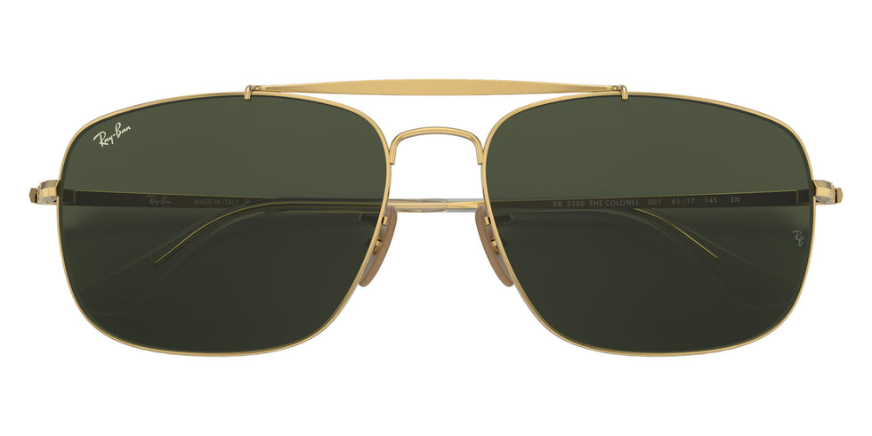 Ray-Ban RB3560 Colonel 001 61 - Arista Gold #id:rb3560001_s:100125