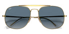 Ray-Ban RB3561 General 001/3F 57 - Arista Gold #id:rb35610013f_s:100125