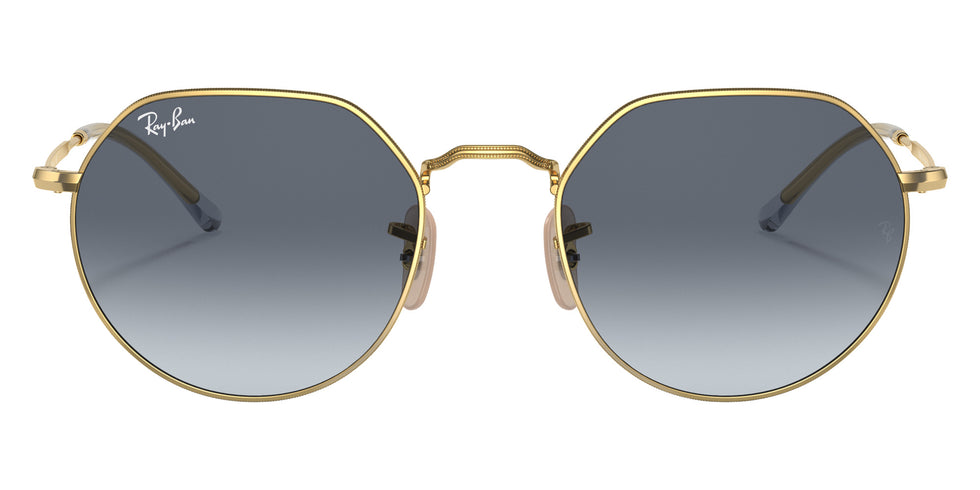 Ray-Ban RB3565 Jack 001/86 55 - Arista Gold / Blue/Gray #id:rb356500186_s:100100