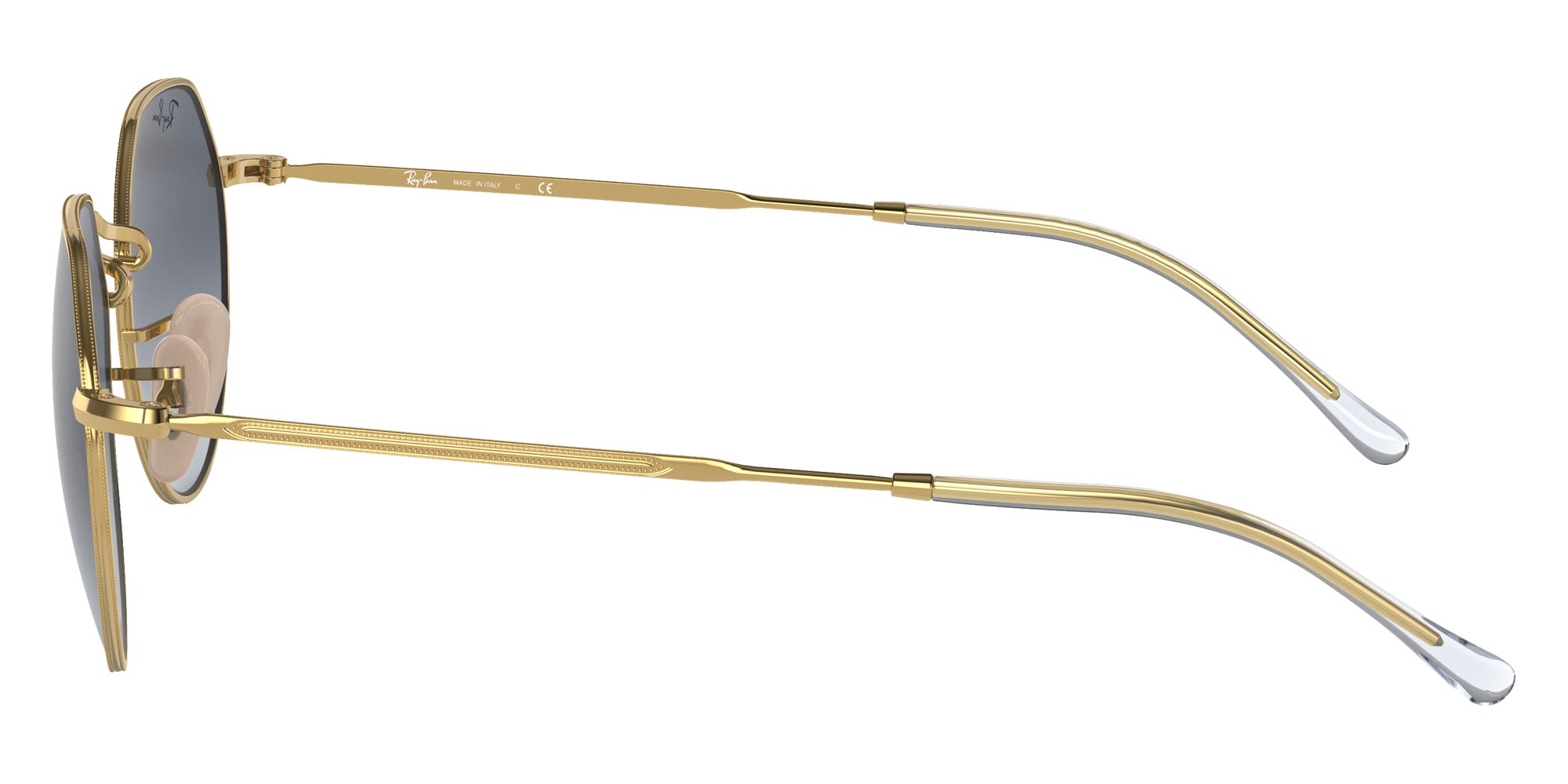 Ray-Ban RB3565 Jack 001/86 55 - Arista Gold / Blue/Gray #id:rb356500186_s:100110