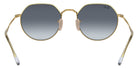 Ray-Ban RB3565 Jack 001/86 55 - Arista Gold / Blue/Gray #id:rb356500186_s:100115