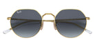 Ray-Ban RB3565 Jack 001/86 55 - Arista Gold / Blue/Gray #id:rb356500186_s:100125