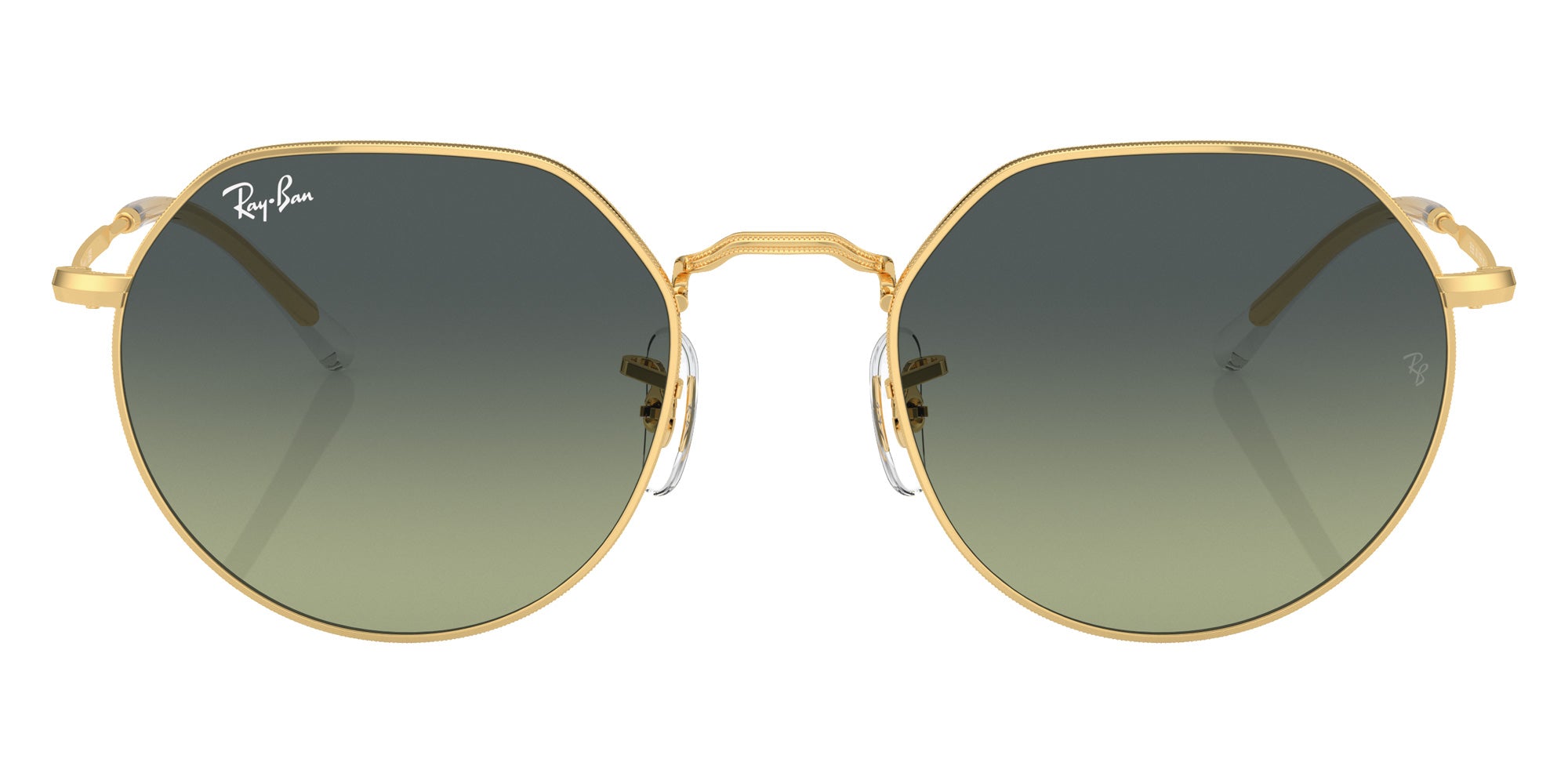 Ray-Ban RB3565 Jack 001/BH 51 - Arista Gold / Green Vintage #id:rb3565001bh_s:102100