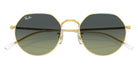 Ray-Ban RB3565 Jack 001/BH 51 - Arista Gold / Green Vintage #id:rb3565001bh_s:102125