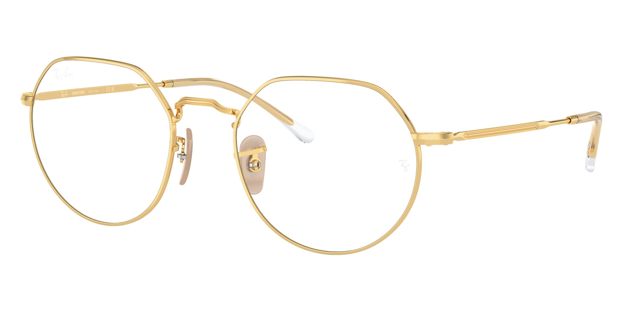Ray-Ban RB3565 Jack Transitions�� 001/GG 51 - Arista Gold / Clear/Blue Photochromic #id:rb3565001gg_s:100110
