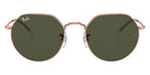 Ray-Ban RB3565 Jack Rose Gold 920231 53 - Rose Gold / Green #id:rb3565920231_s:100100
