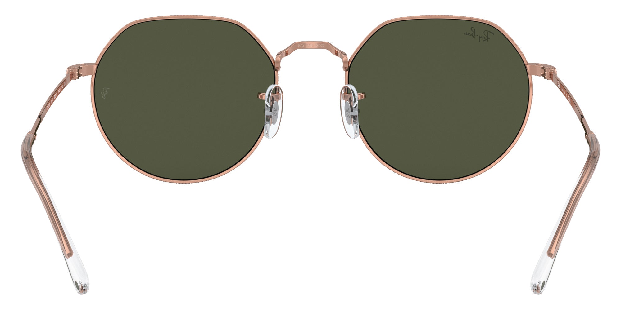 Ray-Ban RB3565 Jack Rose Gold 920231 53 - Rose Gold / Green #id:rb3565920231_s:100115