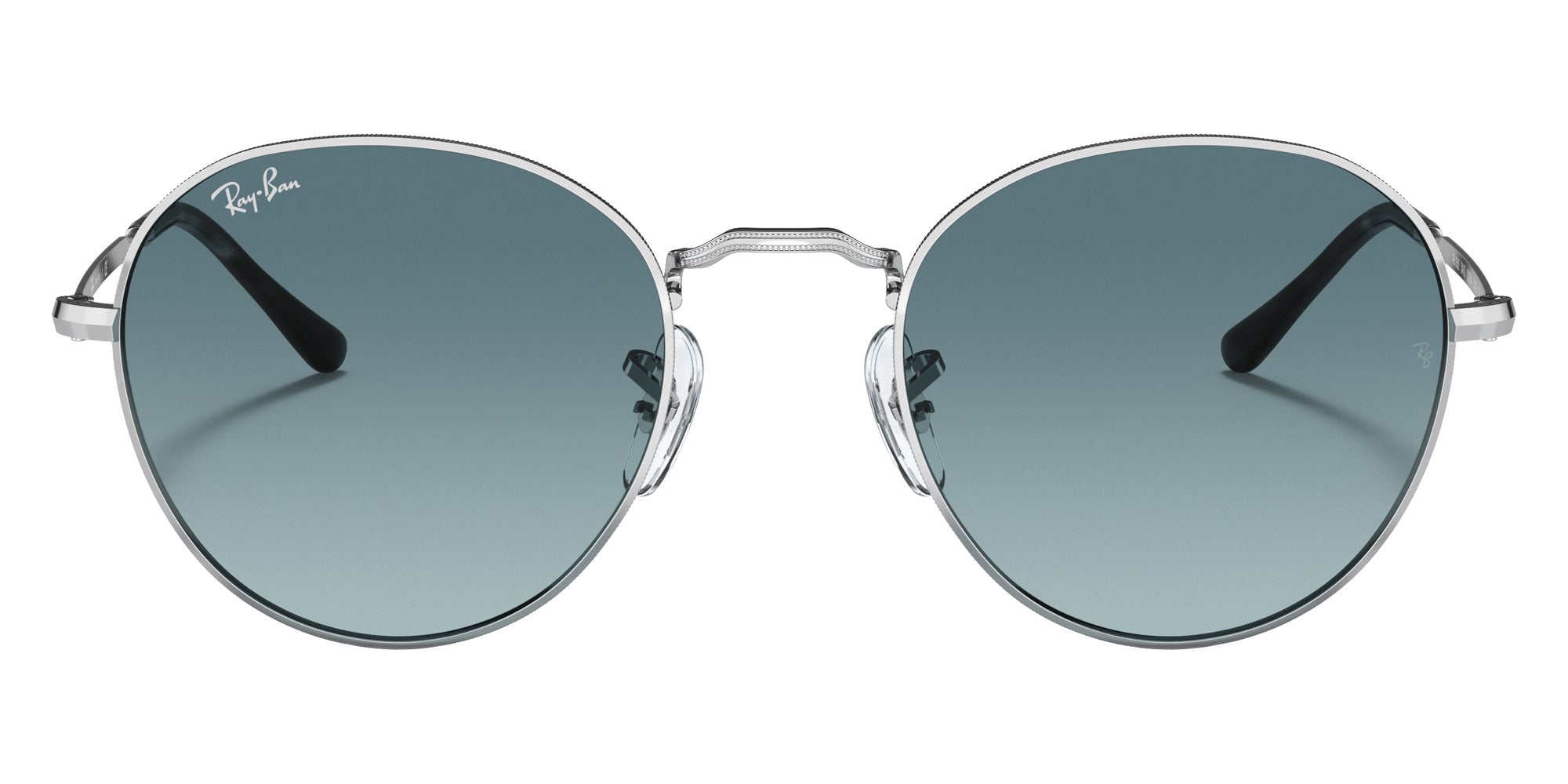 Ray-Ban RB3582 David 003/3M 53 - Silver / Blue/Gray #id:rb35820033m_s:100100
