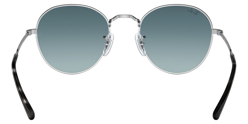 Ray-Ban RB3582 David 003/3M 53 - Silver / Blue/Gray #id:rb35820033m_s:100115