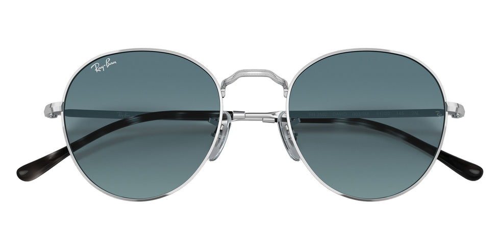 Ray-Ban RB3582 David 003/3M 53 - Silver / Blue/Gray #id:rb35820033m_s:100125
