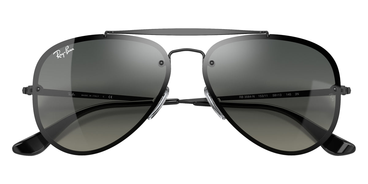 Ray-Ban RB3584N Blaze Aviator 153/11 61 - Black / Gray Gradient #id:rb3584n15311_s:100125