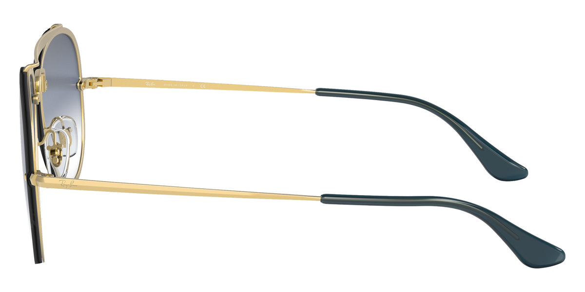 Ray-Ban RB3584N Blaze Aviator 91400S 58 - Gold / Blue & Gray Mirrored #id:rb3584n91400s_s:100110