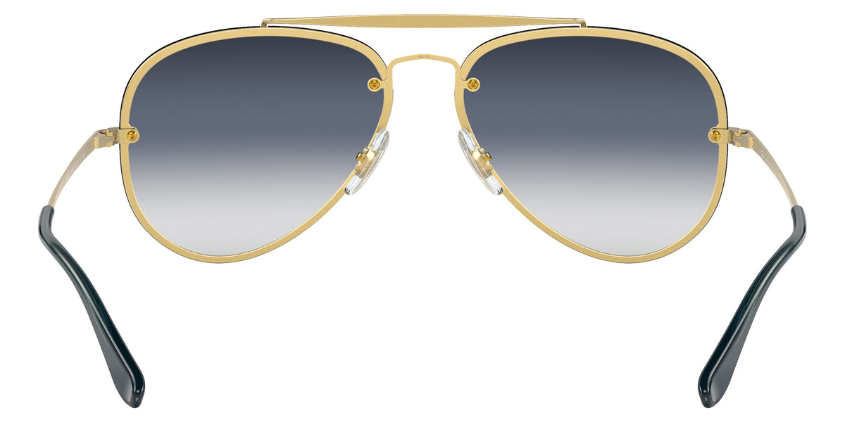 Ray-Ban RB3584N Blaze Aviator 91400S 58 - Gold / Blue & Gray Mirrored #id:rb3584n91400s_s:100115