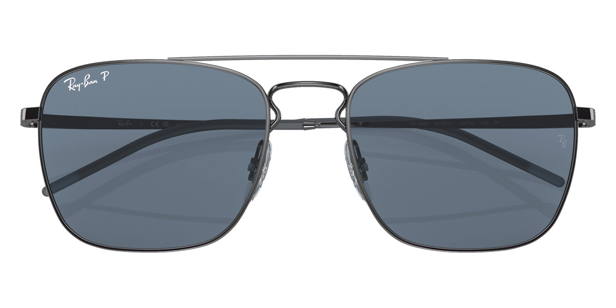 Ray-Ban RB3588 92492V 55 - Gunmetal / Dark Blue Polarized #id:rb358892492v_s:100125