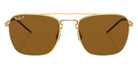 Ray-Ban RB3588 925083 55 - Arista Gold / Dark Brown Polarized #id:rb3588925083_s:100100