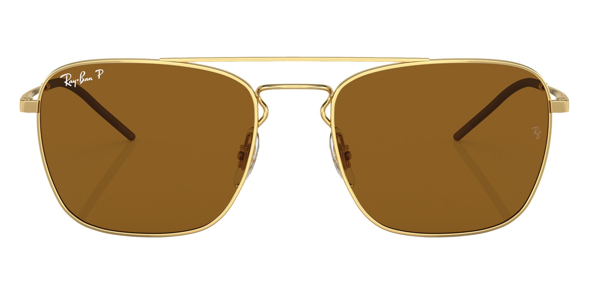 Ray-Ban RB3588 925083 55 - Arista Gold / Dark Brown Polarized #id:rb3588925083_s:100100