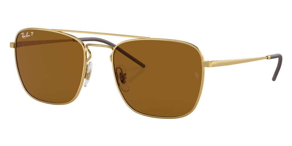 Ray-Ban RB3588 925083 55 - Arista Gold / Dark Brown Polarized #id:rb3588925083_s:100105