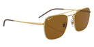 Ray-Ban RB3588 925083 55 - Arista Gold / Dark Brown Polarized #id:rb3588925083_s:100125