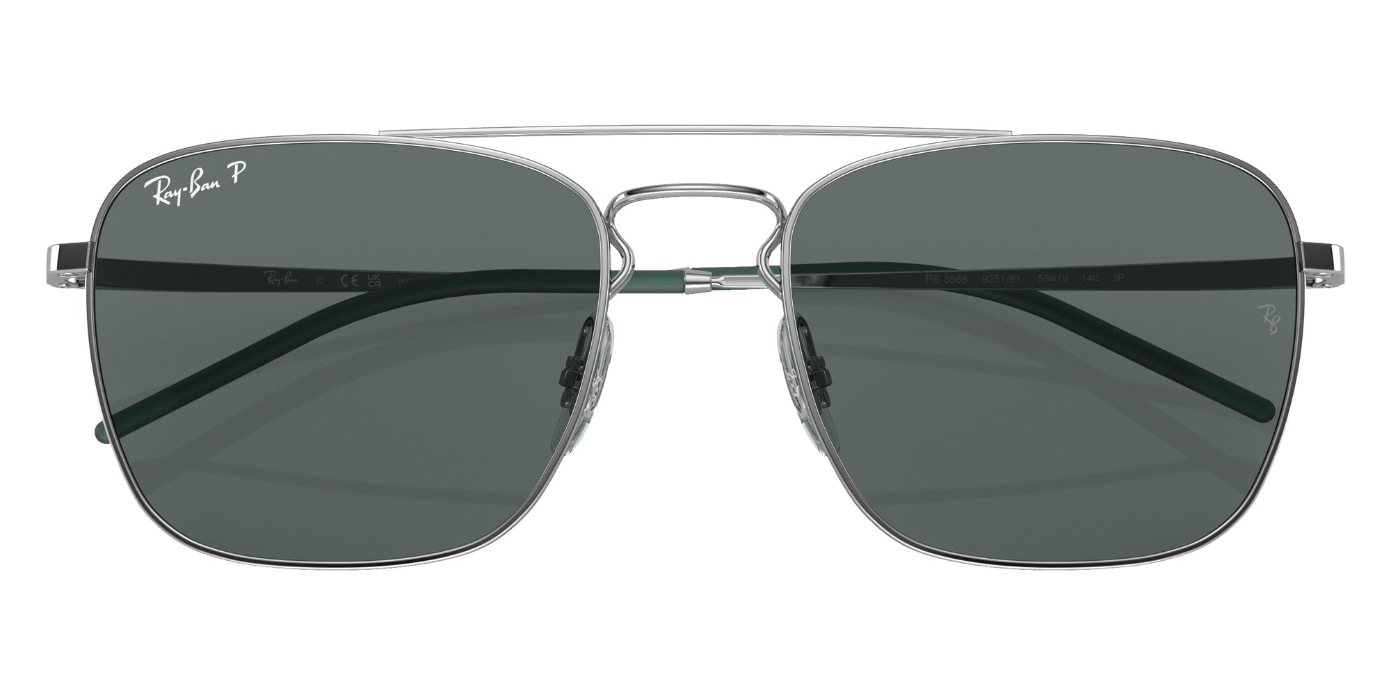 Ray-Ban RB3588 925181 55 - Silver / Gray Polarized #id:rb3588925181_s:102120