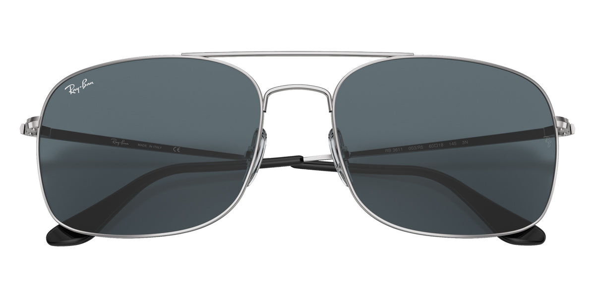 Ray-Ban RB3611 003/R5 60 - Silver / Blue Classic #id:rb3611003r5_s:100125