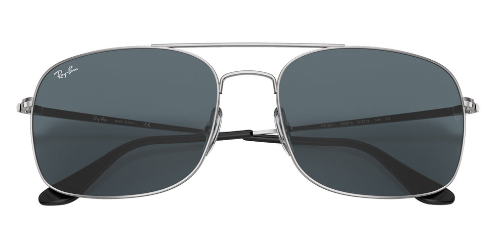 Ray-Ban RB3611 003/R5 60 - Silver / Blue Classic #id:rb3611003r5_s:100125