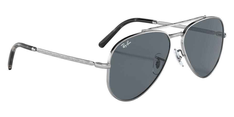 Ray-Ban RB3625 New Aviator 003/R5 55 - Silver / Blue #id:rb3625003r5_s:100120