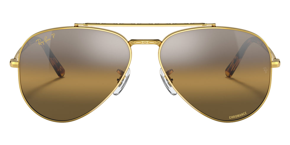 Ray-Ban RB3625 New Aviator 9196G5 62 - Gold / Silver/Brown Mirrored Polarized #id:rb36259196g5_s:100100