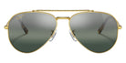 Ray-Ban RB3625 New Aviator 9196G6 55 - Gold / Silver/Blue Polarized+ Mirrored #id:rb36259196g6_s:100100