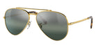 Ray-Ban RB3625 New Aviator 9196G6 55 - Gold / Silver/Blue Polarized+ Mirrored #id:rb36259196g6_s:100105