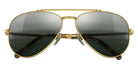 Ray-Ban RB3625 New Aviator 9196G6 55 - Gold / Silver/Blue Polarized+ Mirrored #id:rb36259196g6_s:100125